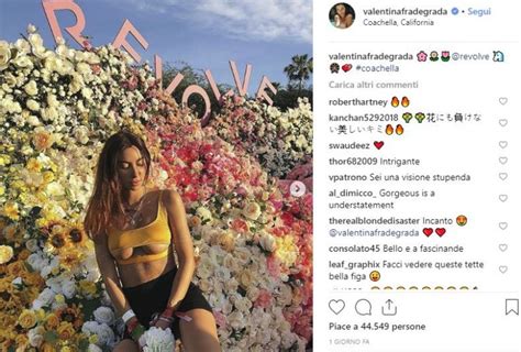 Chi è Valentina Fradegrada Sexy Influencer Italiana Del Festival Coachella