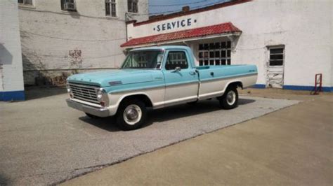 Sell Used 1967 68 69 70 71 72 Ford F100 Camper Special In New Boston