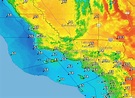 Weather Map Los Angeles | Terminal Map