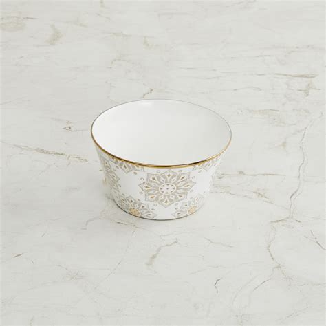 Buy Ebony Heritage Royale Emily Bone China Serving Bowl Set Of 4 From Home Centre At Just Inr