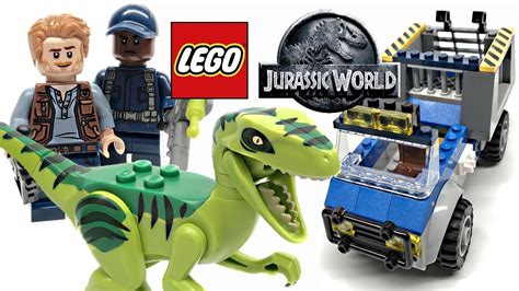 Lego Jurassic World Raptor Rescue Truck Review 2018 Set 10757 Youtube