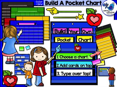 Build A Pocket Chart Clip Art Pocket Chart Clip Art Phonics