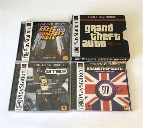 Grand Theft Auto Collectors Edition Sony Playstation 1 2002 For