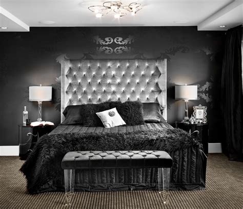 All Black Art Deco Bedroom Decor Luxury Black And White Bedroom Cozy