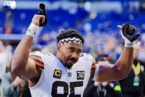 Browns Defensive End Myles Garrett Purchases Stake In Nba Team Sports