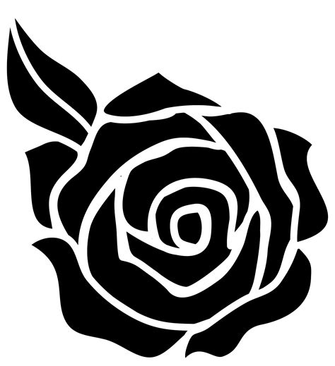 Rose Silhouette On Pinterest Silhouette Black Roses And Roses