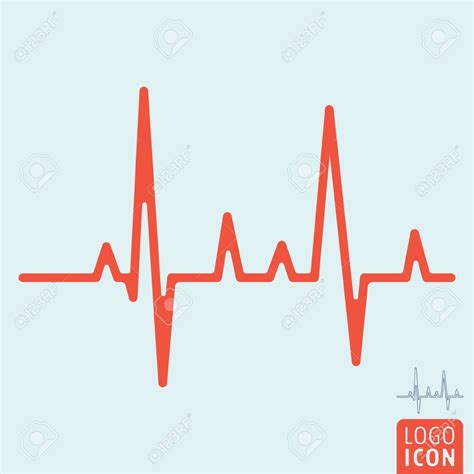 Heartbeat line icon. , #ad, #Heartbeat, #line, #icon | Line icon, Heartbeat line, Icon