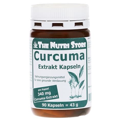 CURCUMA 340 mg Extrakt Kapseln 90 Stück kaufen medpex