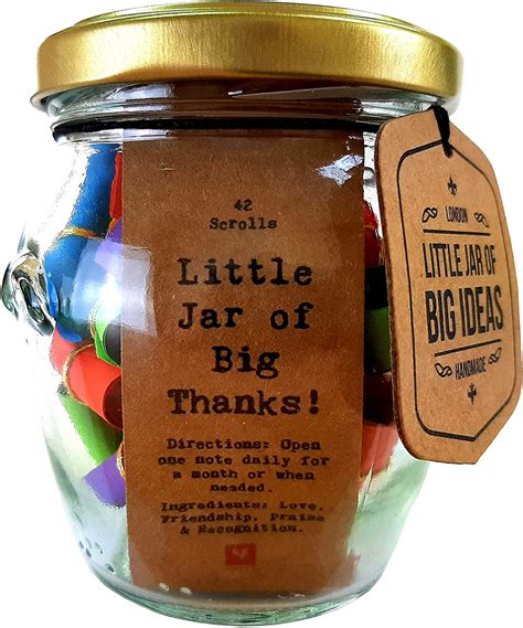 Little Jar Of Big Ideas Inspirational Loving Ts