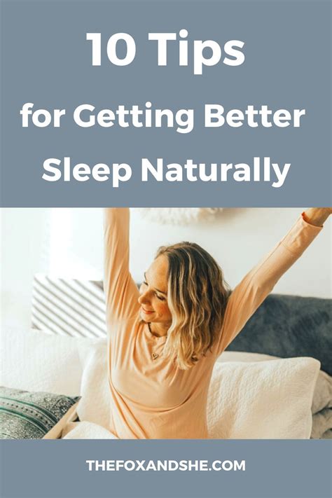 10 Tips For Getting Better Sleep Naturally Natural Sleep Remedies Healthy Sleep Habits