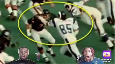 Deacon Jones Head Slap Players Ki And Jdot Reacts To Deacon Jones Highlights Youtube