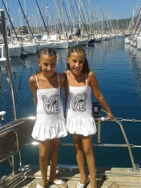 Brunette Twin Girls 11yo White Pantyhose And Mini Dress Twins 15  Imgsrc Ru