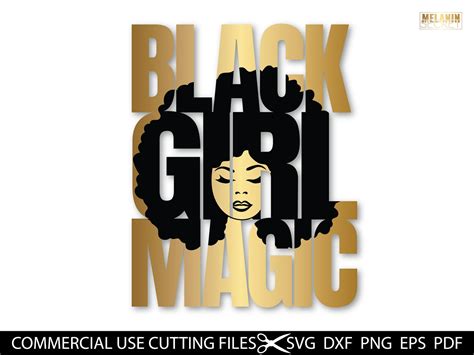 Black Woman Svg Afro Woman Svg Black Girl Magic Svg Etsy In 2022