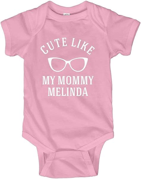 Cute Like My Mommy Melinda Infant Outfit Infant Bodysuit Clothing