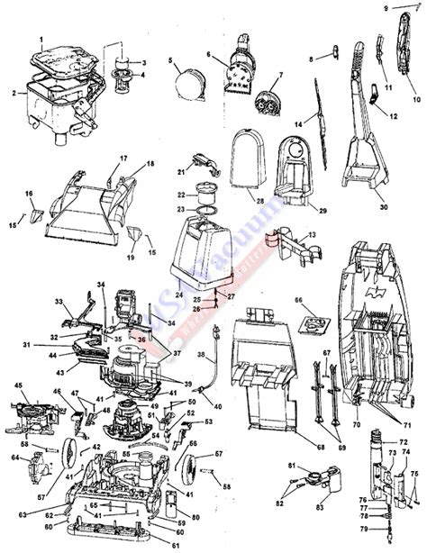 Hoover Spinscrub 50 Parts Diagram Wiring Site Resource