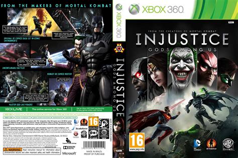 Games Covers Injustice Gods Among Us Cover Xbox 360