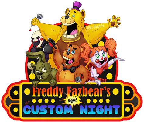 Freddy Fazbearss New Custom Night Poster By Rile Reptile On Deviantart