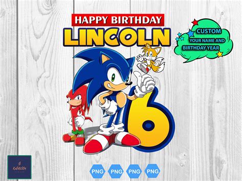 Sonic Birthday Background