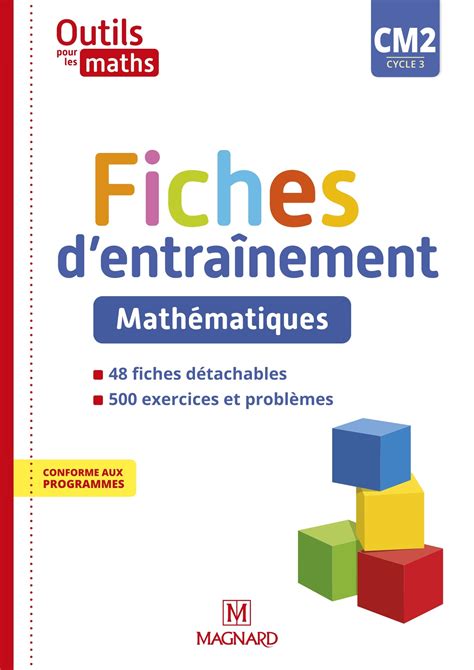 Outils pour les Maths CM2 (2021) - Fiches d'entraînement | Magnard