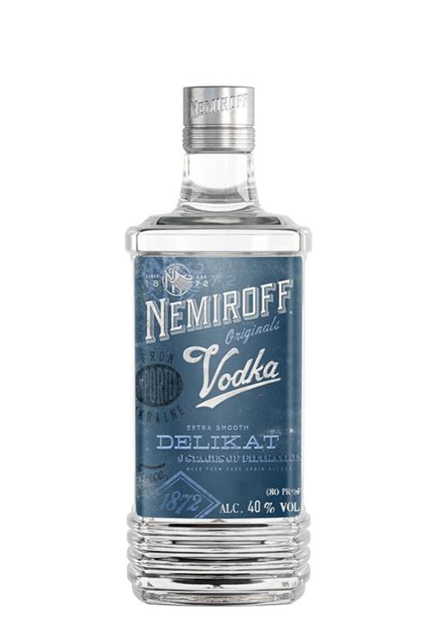 Nemiroff Delikat Soft Vodka Blue 700ml Nemiroff Ukraine