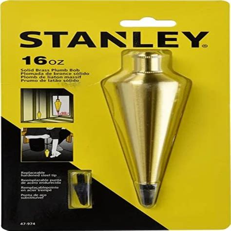 Blend 47 974 Stanley Brass Plumb Bob 453g At Rs 1537piece In Chennai Id 27622501662