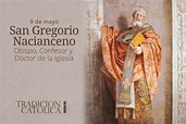 9 de Mayo: San Gregorio Nacianceno – Tradición Católica