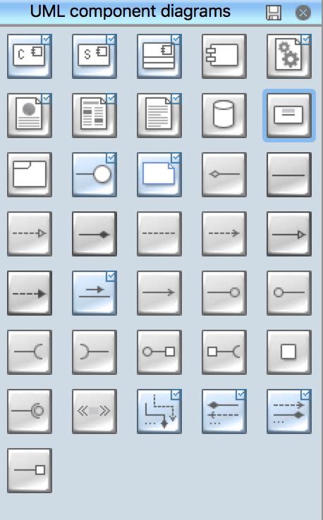 Uml Component For Bank