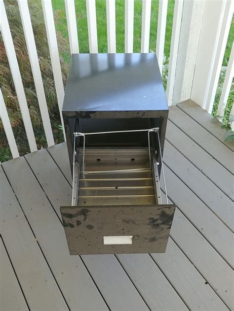 Maybe you would like to learn more about one of these? Upcycled Filing Cabinet Wood Storage - Little Vintage Cottage