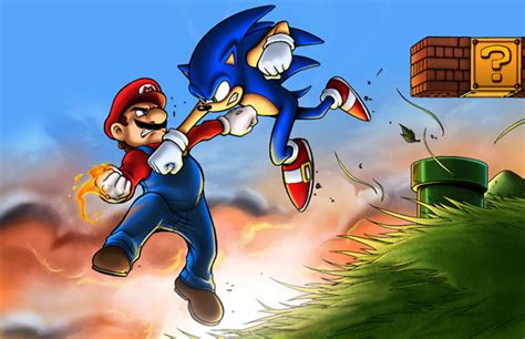 Sonic And Mario Fnf