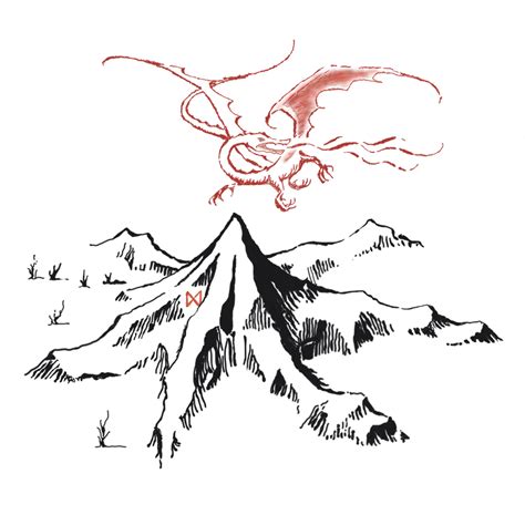 Lonely Mountain And Smaug Png By Tomaco94 On Deviantart