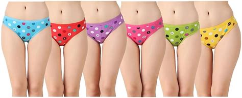 Buy Zukunft Fashion Pack Of Printed Mid Waist Hipster Panty Multi