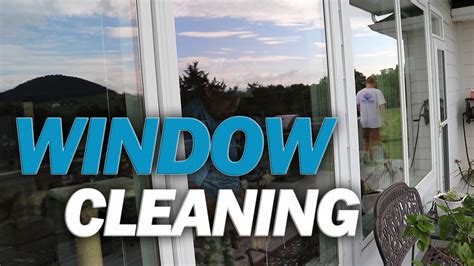 Squeeky Clean Residential Window Cleaning Youtube