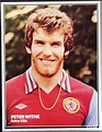 Peter Withe of Aston Villa in 1981.
