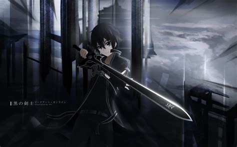 download kazuto kirigaya kirito sword art online anime sword art online 4k ultra hd wallpaper