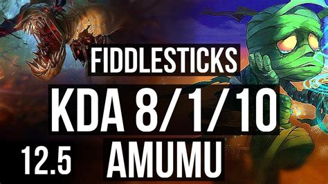 Fiddle Vs Amumu Jng M Mastery Legendary Games Euw Master Youtube