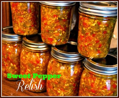 Pepper Relish Recipe For Canning How To Make Sweet Red Pepper Relish Swhshish