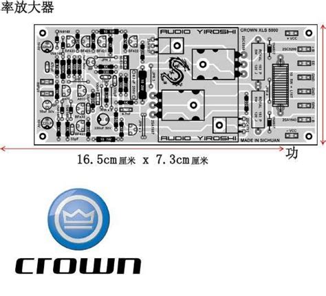 User manuals, guides and specifications for your crown xls 5000 amplifier. Crown Xls 5000 Audio Yiroshi Pcb in 2020 | Audio amplifier, Diy amplifier, Crown amplifier