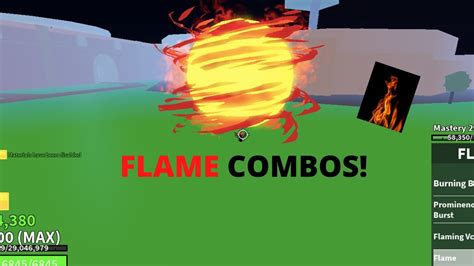 Blox Fruits Flame Combos From Easy To Hard Youtube