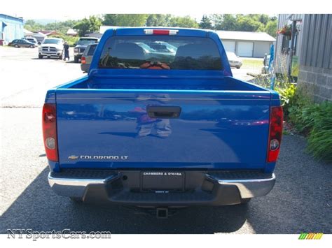 2007 Chevrolet Colorado Lt Crew Cab 4x4 In Pace Blue Photo 14 166866