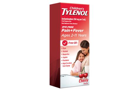Childrens Tylenol® Dye Free Liquid Medicine Tylenol®