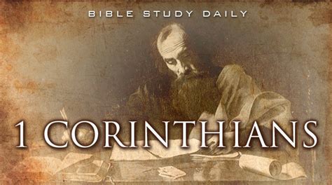 Introduction To 1 Corinthians Bible Study Daily