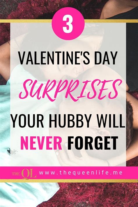 So here your hunt for the cutest, romantic, unique and awesome quotes end on this post. 3 Valentine's Day Surprises He'll Rave about for Years | Valentines day gifts for him marriage ...