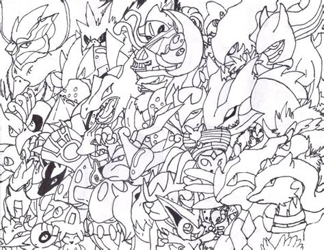 All Pokemon Coloring Pages