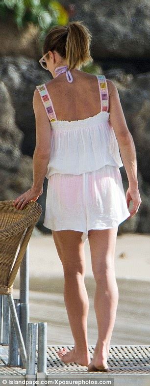 Sky Sportss Natalie Pinkham Flashes Her Skimpy Bikini As She Enjoys
