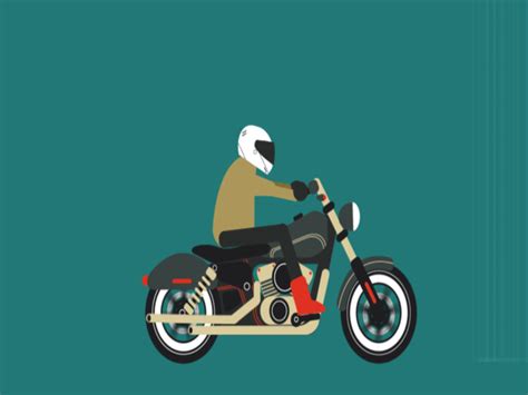 Download motorcycle cartoon stock photos. Motorcycle! by Jonathan Kang | Dribbble | Dribbble