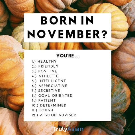 November Birth Facts Surfeaker