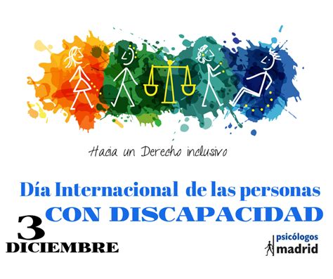 Día Internacional de las personas con discapacidad Psicologos Madrid