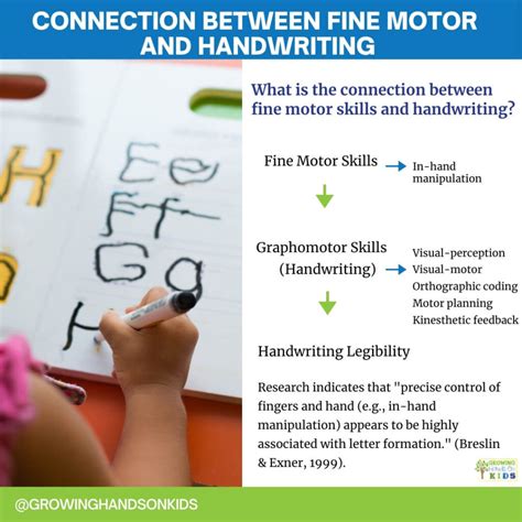 The Importance Of Fine Motor Skills With Academics Growing Hands On Kids