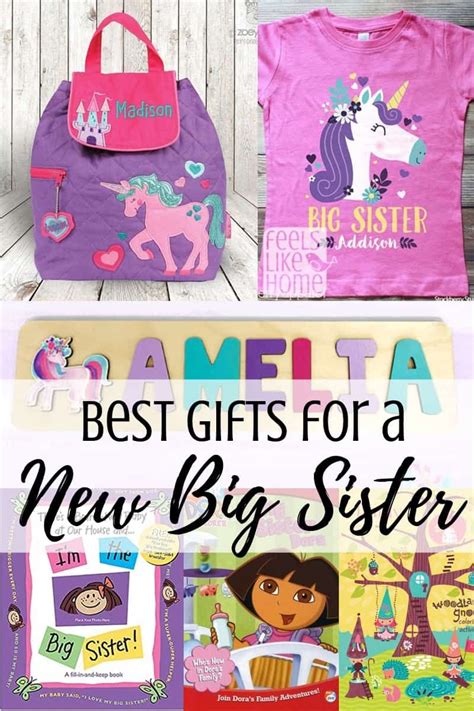 The joy of a new toy can help to soothe the older sibling's mood and unease about the baby; Best gift ideas for a new big sister or any older siblings ...