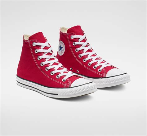 Converse Unisex Chuck Taylor All Star High Top Sneaker Red 8 Ebay